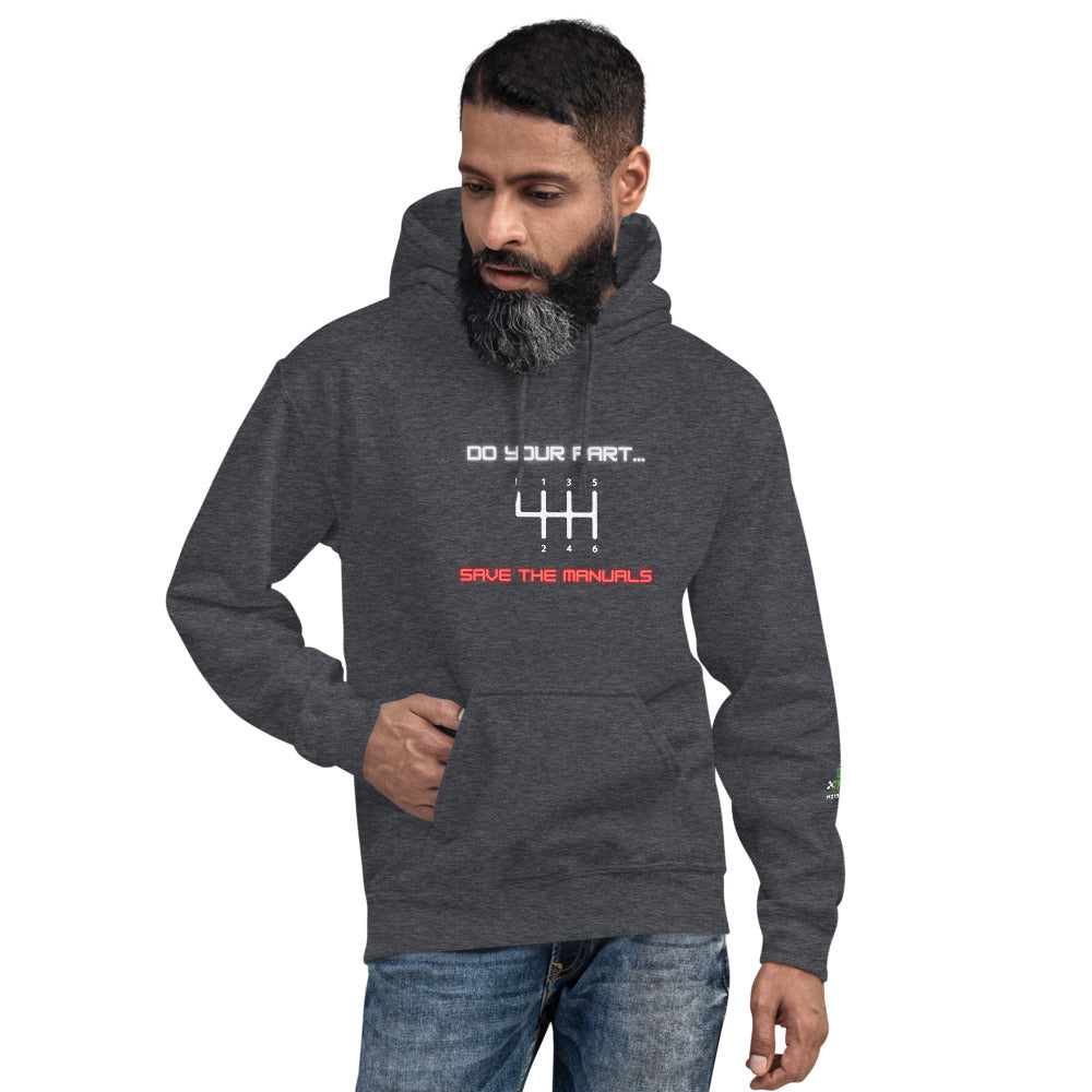 Save the Manuals Unisex Hoodie – GoTime Motorsports